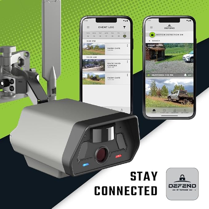 TACTACAM Defend Cellular Security Camera