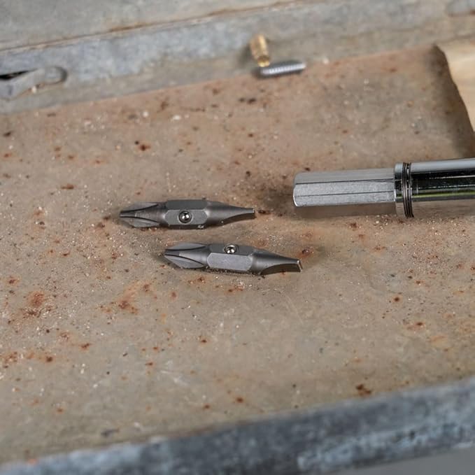 Klein 11-in-1 Magnetic Multi-Bit Screwdriver/Nut Driver Bundle with #2 Phillips & 1/4-Inch Slotted Replacement Bits