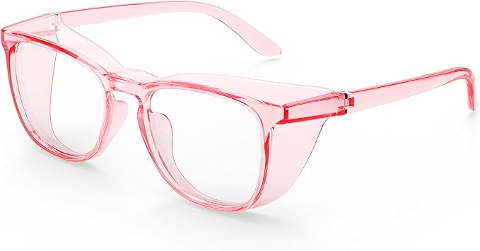 MORK&SUKY Safety Glasses, Stylish Goggles With No Fog Lense, Alternatives To Regular Protective Eyewear For Lab and Nursing.