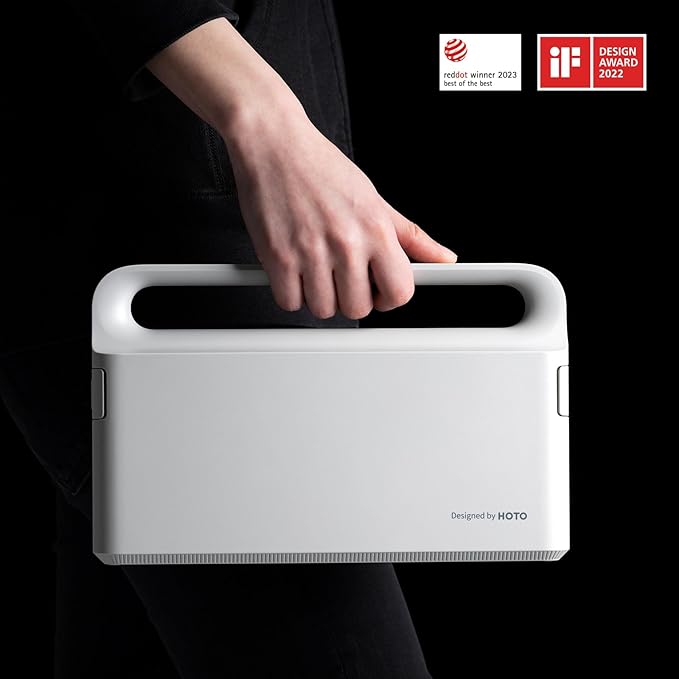 HOTO 18-Piece Tool Kit, Electric Screwdriver w/LED, 3 Torque, 10 Bits, Basic Home Tool Kit - Compact & Portable w/Hidden Buckle, Home Repair Set for DIY Projects/Dorm Repairs/Assembling