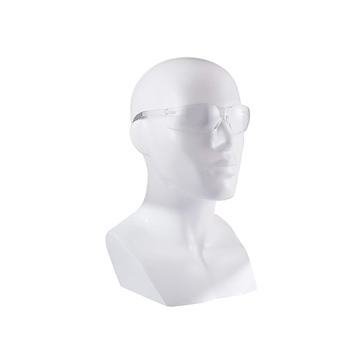 KLEENGUARD V20 Purity Safety Glasses (25654), UV Protection, Hardcoated Clear Anti-Fog Lenses with Clear Temples, 12 Pairs / Case , 146 x 38 month