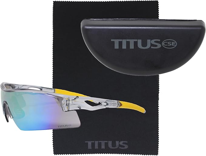 TITUS G20 All Sport Safety Glasses Shooting Eyewear Motorcycle Protection ANSI Z87+ Compliant