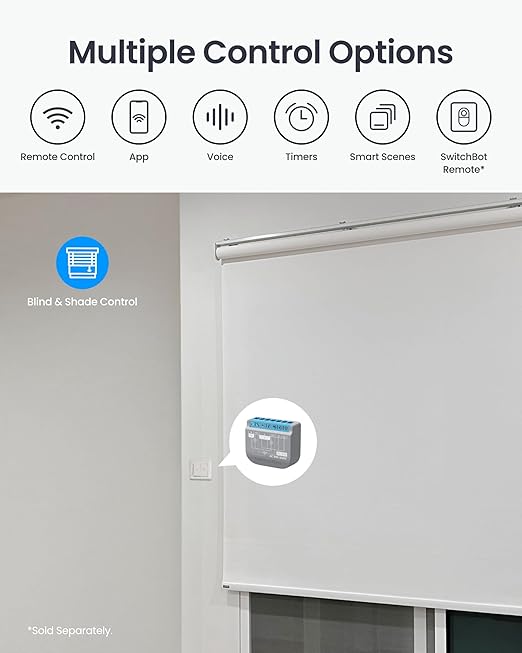 SwitchBot Smart Relay Switch 2PM, Power Metering, Dual Light Control, Built-in Bluetooth Repeater, Wi-Fi & Bluetooth Switch Compatible with Alexa/Apple Home/Google Home/Matter Hub Required, 2.4GHz
