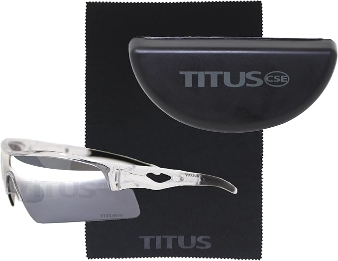 TITUS G20 All Sport Safety Glasses Shooting Eyewear Motorcycle Protection ANSI Z87+ Compliant
