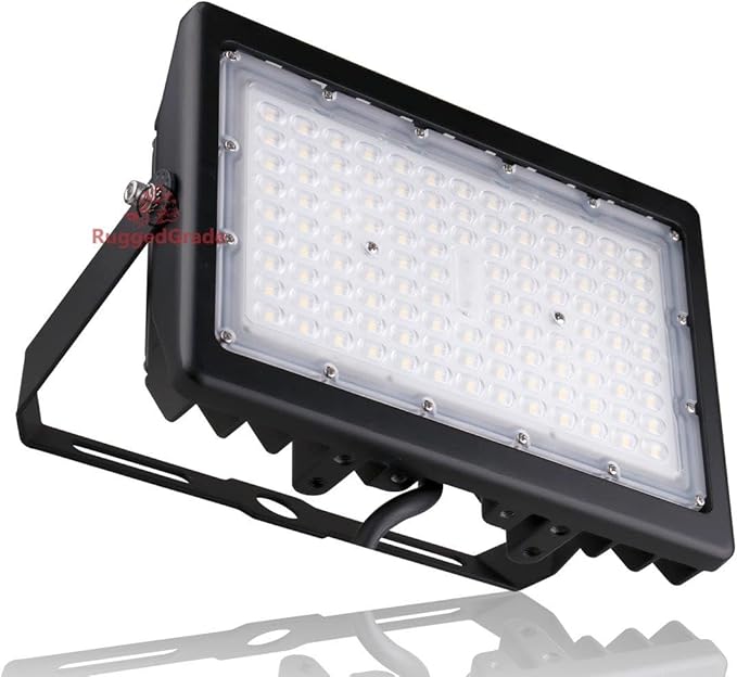 RuggedGrade 120W LED Flood Light | Kivo II CS Series | 17,400 Lumens | Color Selectable 3000K/4000K/5000K | Outdoor Waterproof Security Light | Flood Mount | DLC 5.1 Premium