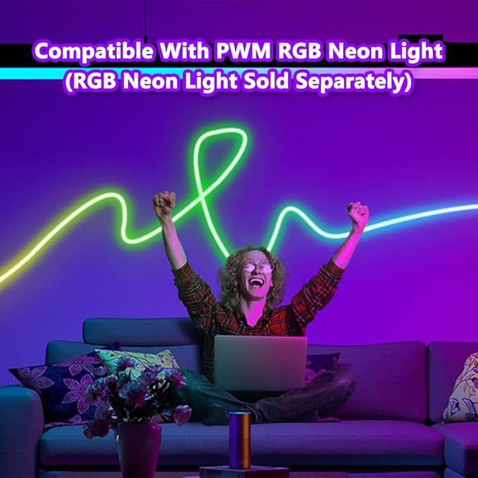 BTF-LIGHTING 5050SMD FCOB COB RGB RF Remote RC03RFB &4PCS C03RF LED Tuya LED Controller Kit 4 Zones RF 2.4GHz Wireless Remote Group Control PWM RGB (+ R G B) 4pin LED Strip DC5V DC12V DC24V