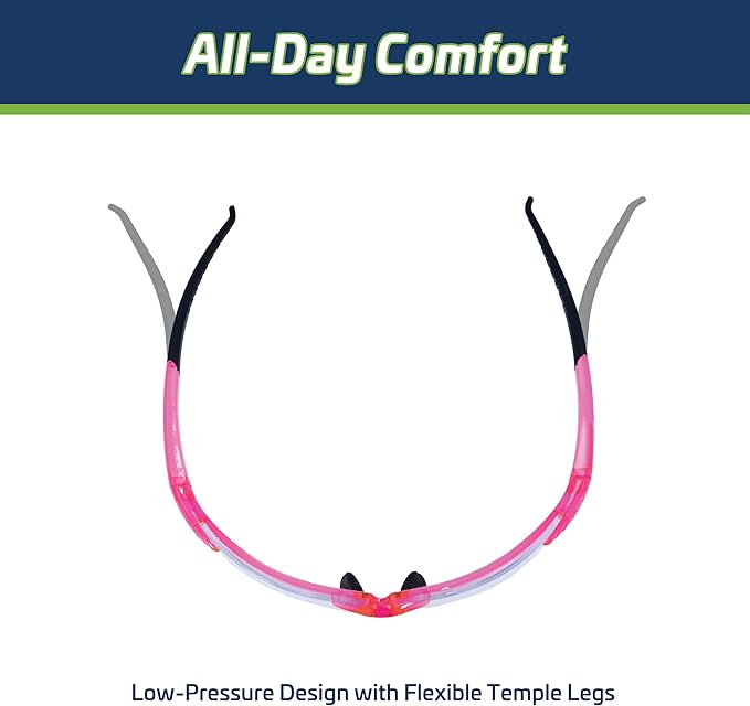 JORESTECH Safety Eyewear, ANSI Z87+ Impact Resistant Polycarbonated Eye Protection Safety Glasses, pack of 12