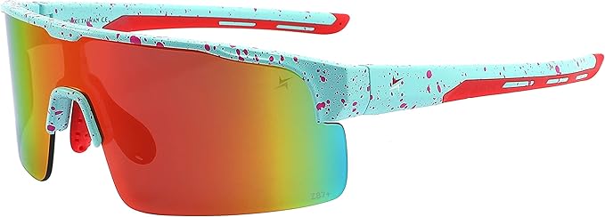 X Power ANSI Z87+ Safety Shield Sunglasses Impact Resistant Polycarbonate Lens & Frame (Made In Taiwan)