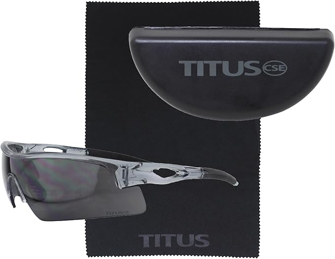 TITUS G20 All Sport Safety Glasses Shooting Eyewear Motorcycle Protection ANSI Z87+ Compliant