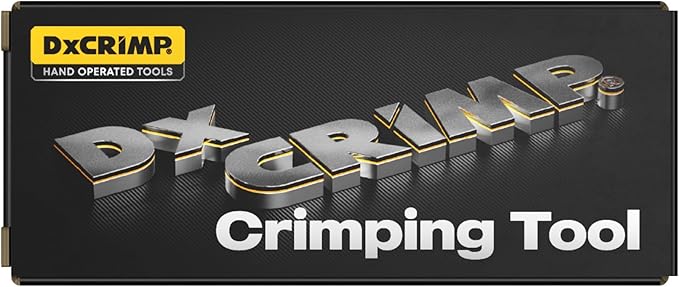 Spade Connector Kit, 14 Types Thick Tin-plated copper Wire Connector Kit with Crimping Tool for 24-14 AWG Spade Connector Crimper, Open Terminal Connector Crimping Tool Kit, Anti-oxidation