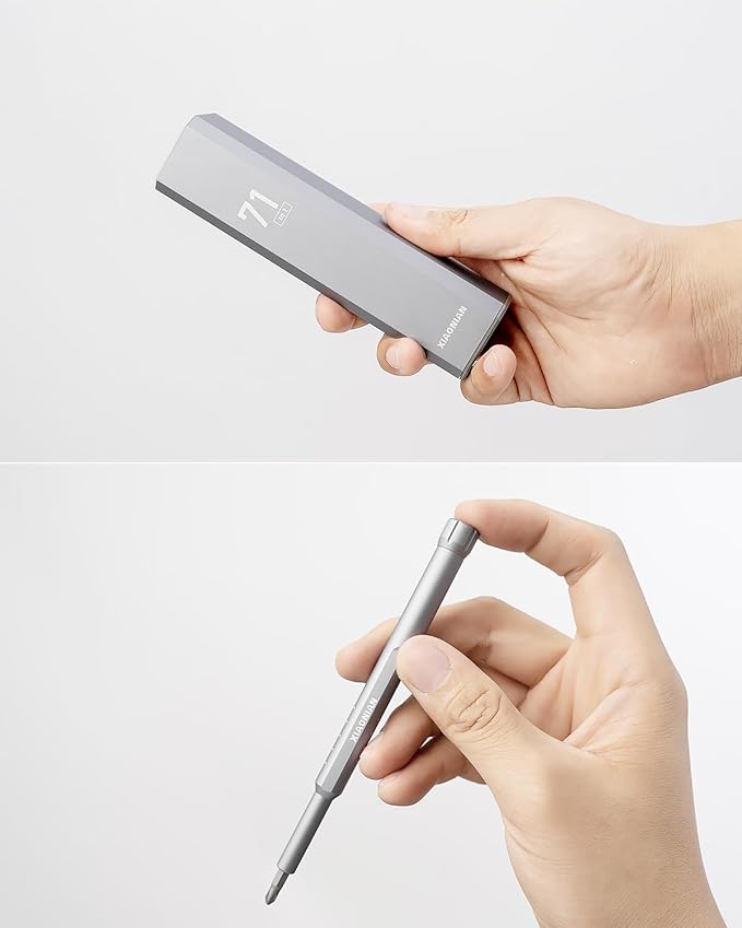 71 in 1 Small Precision Screwdriver Set,XIAONIAN Mini Multi-Bits Screwdriver Set,Micro Repair Tool Kit with Metal Case,360°Spin,for Phone,Eyeglasses,Watch,Macbook,PC,Jewelry,Ring Doorbell,PS5,PS4,Toys