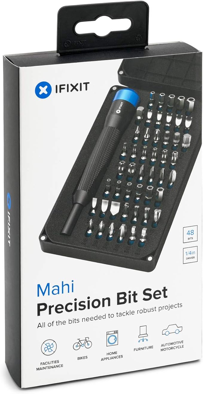 iFixit Mahi Driver Kit - Precision Bit Set for General Household Repair