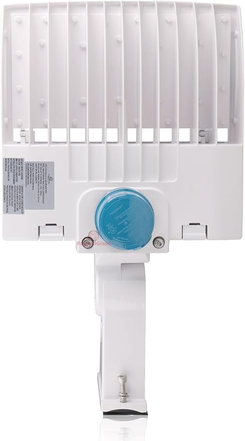 150 Watt LED NextGen III Parking Lot Lights - 21,000 Lumen - 5000K - Direct Arm Mount - with photocell - White Housing