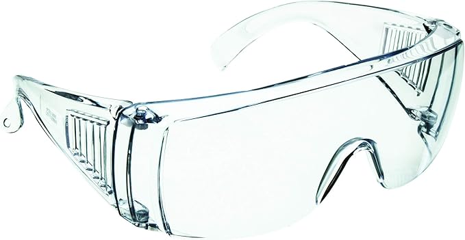 EISCO Vented Safety Glasses - Anti-Fog, Impact Resistant - UV Protection - Sideshield - Fits Over Eyeglasses - Ideal for Labs