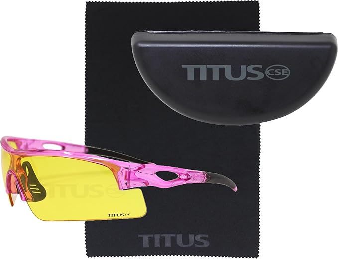 TITUS G20 All Sport Safety Glasses Shooting Eyewear Motorcycle Protection ANSI Z87+ Compliant