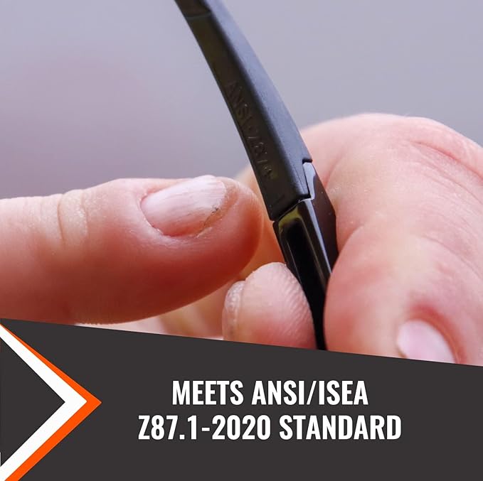 Malta Dynamics APEX Safety Glasses – Construction Safety Glasses for Men and Women with Anti Scratch and Anti Fog Protection, ISEA & ANSI Z87 Compliant (Clear, 180 Pairs)