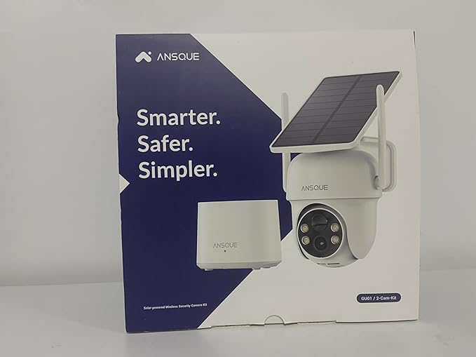 Security Cameras Wireless Outdoor Home System, 2 Camera Kit, No Subscription Fees, Solar Powered, Local Storage, 365-Day Battery Life, 360°PTZ Surveillance, Auto Tracking, 2K Color Night Vision