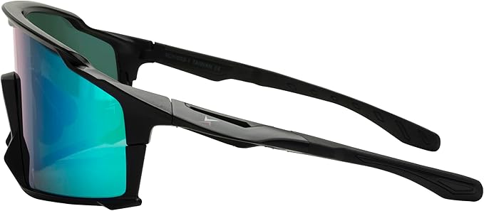X Power ANSI Z87+ Safety Shield Sunglasses Impact Resistant Polycarbonate Lens & Frame (Made In Taiwan)