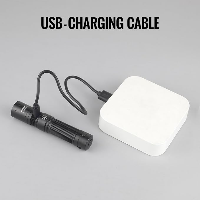 ThruNite Archer Pro S EDC Flashlight - Customized Edition with 704 Tactical, 1459 High Lumens Cool White LED, USB-C Rechargeable Flashlight with Tail Switch for Camping & Outdoor Use