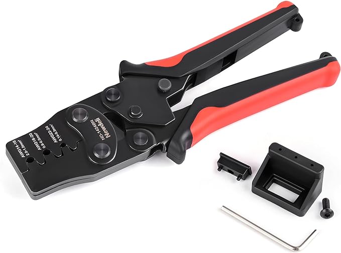Weather Pack Crimp Tool, Newdeli Crimper for AWG 24-14 Crimping Delphi APTIV Weather Pack Terminals or Metri-Pack Connectors