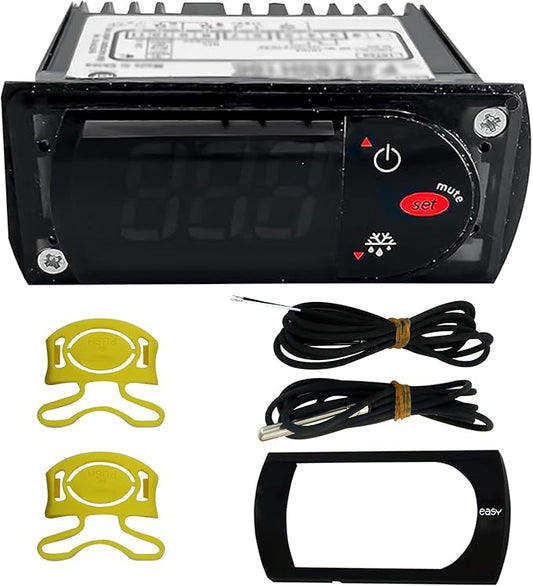 PZGXS0J111 Temperature Thermostat with Temperature Sensor Probes 115V Compatible with Carel All Refrigerator Types(Technician Ready Bundle)