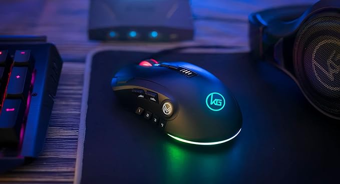 IOGEAR 12 Button MMO Gaming Mouse -GME680