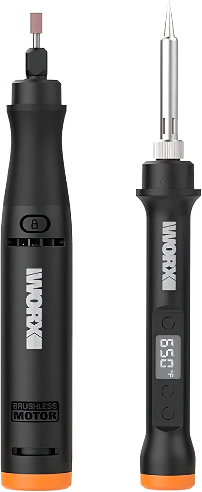 Crafting Tool Combo Kit - Portable Rotary Tool, Wood and Metal Crafter for Sanding, Carving, Drilling, Engraving, 20V Power Share Battery and 53-Piece Accessories Included