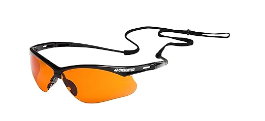 Jackson Safety SG Safety Glasses - Eye Protection for Men & Women - ANSI Z87.1 - Pack of 12 (Multiple Styles)