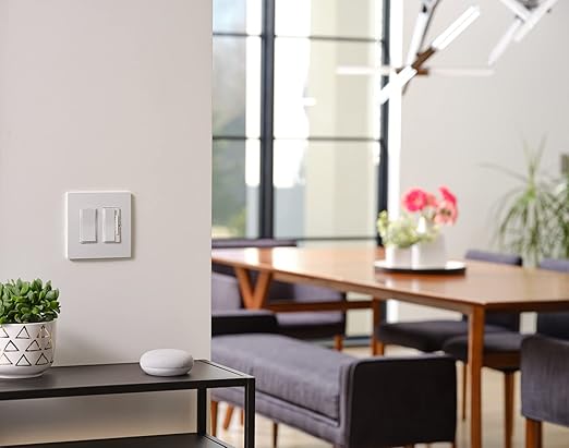 Legrand Radiant WNRL10WH Smart Switch with Netatmo, Compatible with Alexa, Google Assistant & Apple HomeKit, White (1 Count)