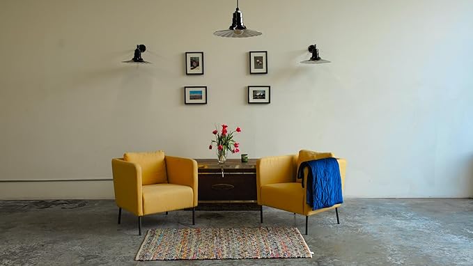 Steel Lighting Co. Eagle Rock Pendant | Ceiling Mounted Light | 16 inch Radial Wave | 4' Black Cord | Heavy Duty Steel Retro Farmhouse Style Made in America | Modern Gray Exterior/Brass Interior