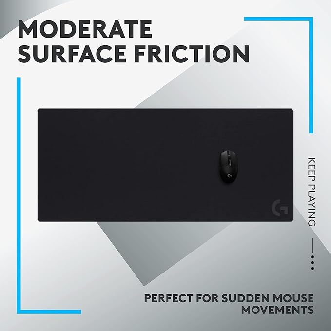 Logitech G Pro X Superlight Wireless Gaming Mouse + G840 XL Gaming Mouse Pad Bundle - Black