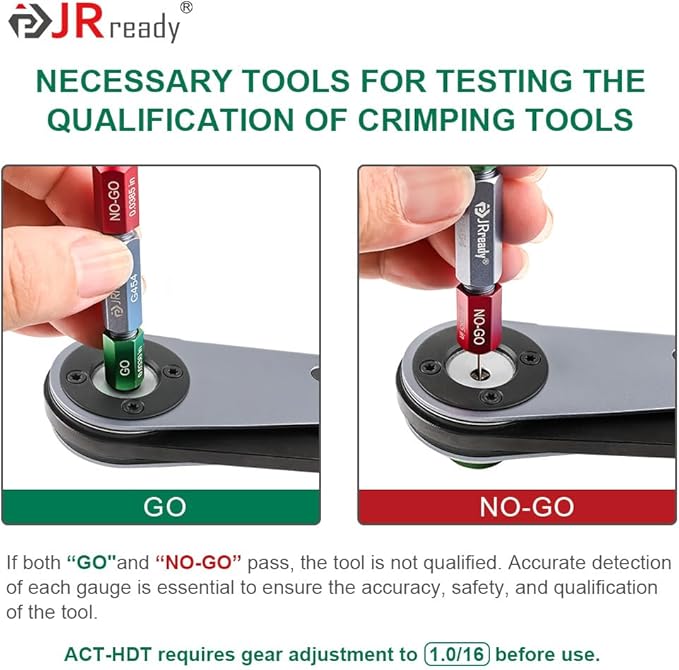 JRready 25Pcs ST2173 Deutsch Connectors Tool Kit, ACT-HDT Crimp Tool for Deutsch Size 12#16#20# Solid Contact Connectors with Deutsch Pin Removal Tools Kit for 4#8#12#16#20# Contacts