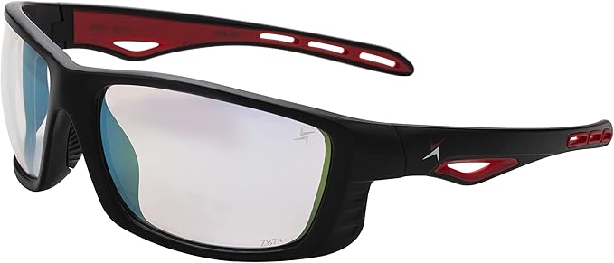 X Power Photochromic Lenses Safety ANSI Z87+ Impact Resistant Polycarbonate Lens & Frame
