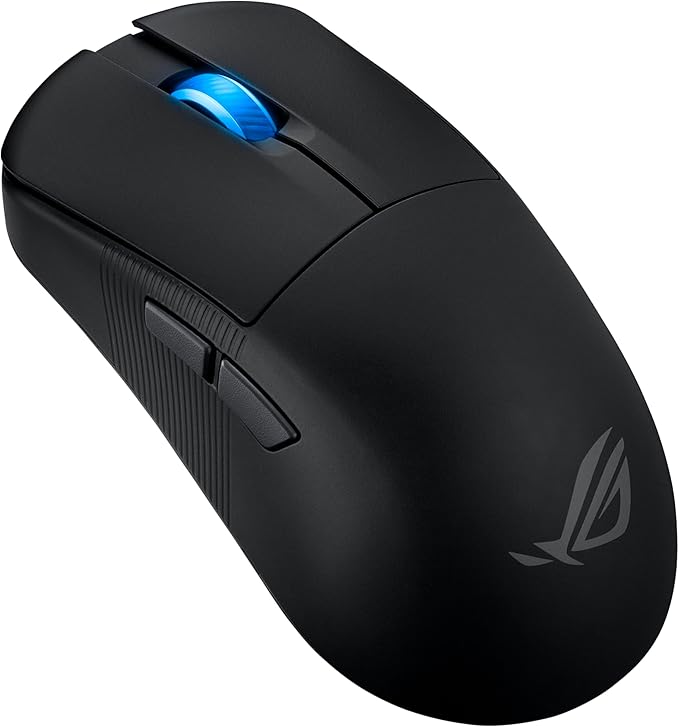 ASUS ROG Harpe Ace Mini Wireless Esports Gaming Mouse – Small Compact Design, Right-Handed, 49g Lightweight, Tri-Mode Connectivity, 36K DPI, up to 105Hr Battery, Pro-Approved, PC/Mac Support - Black