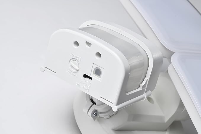 270 Degree 30W Integrated LED Security Lights Motion Sensor Light Outdoor, 2600 LM Motion Security Light, 5100 K, Motion Activated Flood Light for Garage, Backyard, Porch (White)