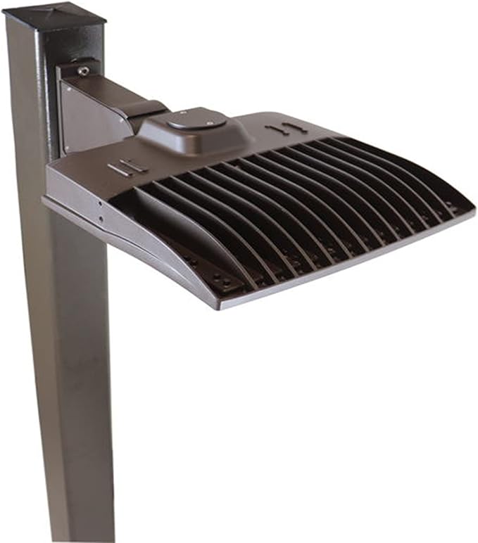 LED Shoebox Lights 300W, 5000K 42000LM 1-10V Dimmable, LED Street Area Lights with Surge Protector for Parking Lot, Football/Tennis Court UL DLC Approved 100-277V