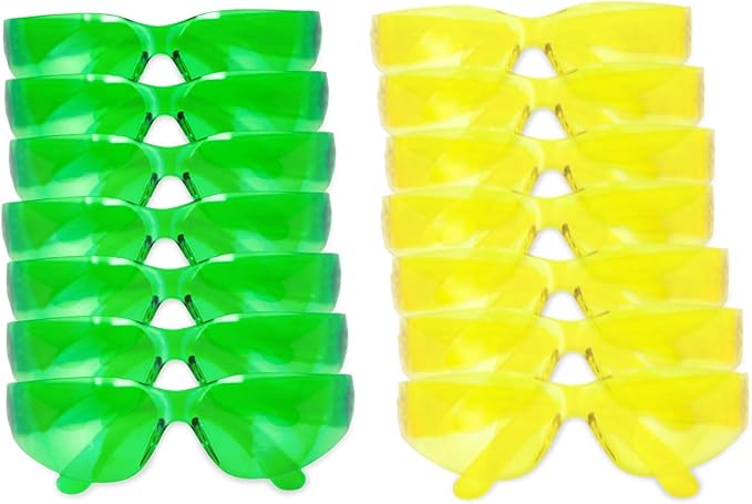 BISON LIFE Keystone Color Lens Safety Glasses | Anti Scratch | Impact Resistance | ANSI Z87.1 Standard | UV 400 Protection