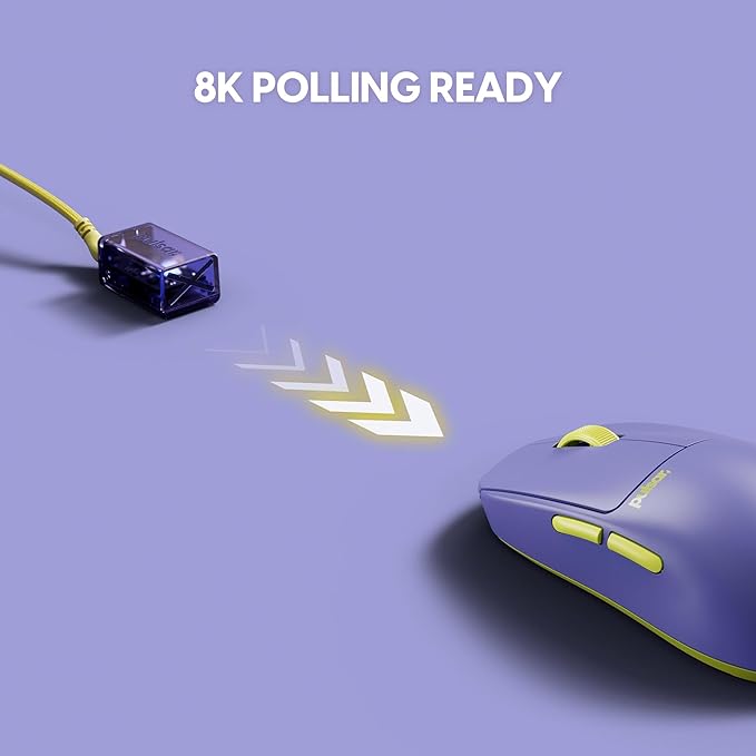 Pulsar Gaming Gears X2 Crazylight Wireless Gaming Mouse, Ultra Lightweight 1.23 oz (35g), Optical Switch, 32000 DPI, 750 IPS, XS-1 Sensor, 8k Compatible (LA Edition)