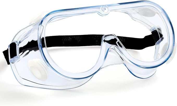 MELASA Safety Goggles ANSI Z87.1, Anti-Fog Protective Lab Goggles, Eye Protection Goggles