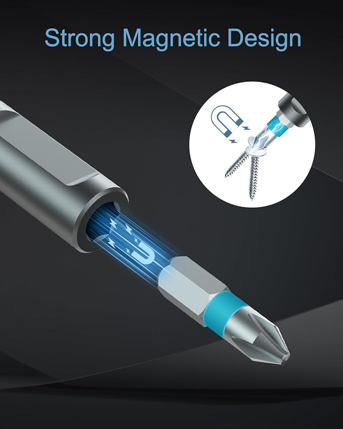 Upgraded 24 in 1 Ratchet Screwdriver Set, Magnetic Screwdriver Set, Multi Bit DIY Repair Tool Kit with Storage Case for Men Furniture, Computer, Bicycle and DIY Free Combination