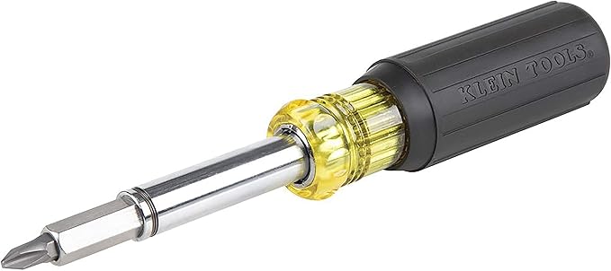 Klein 11-in-1 Magnetic Multi-Bit Screwdriver/Nut Driver 32500MAG + 7-in-1 Impact Flip Socket Set 32910