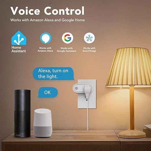 NEO Z-Wave Plus Smart Mini Plug 3-Pack, Compact Z-Wave Outlet for Home Automation, Compatible with SmartThings, Basic On/Off Function, 500 S2, Energy Efficient Remote Control