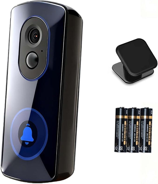 WiFi Camera Outdoor Wireless,AA Battery Operated Security Camera,2 Year Battery Life,No Subscription,Built in Sd Card and Ai Detection, Wireless Home Security Cameras:Do