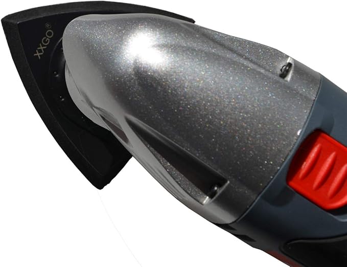 XXGO 3 Pcs 3-1/8 Inch 80mm Triangular Hook & Loop Oscillating Multi Tool Sanding Pads No.XG5508