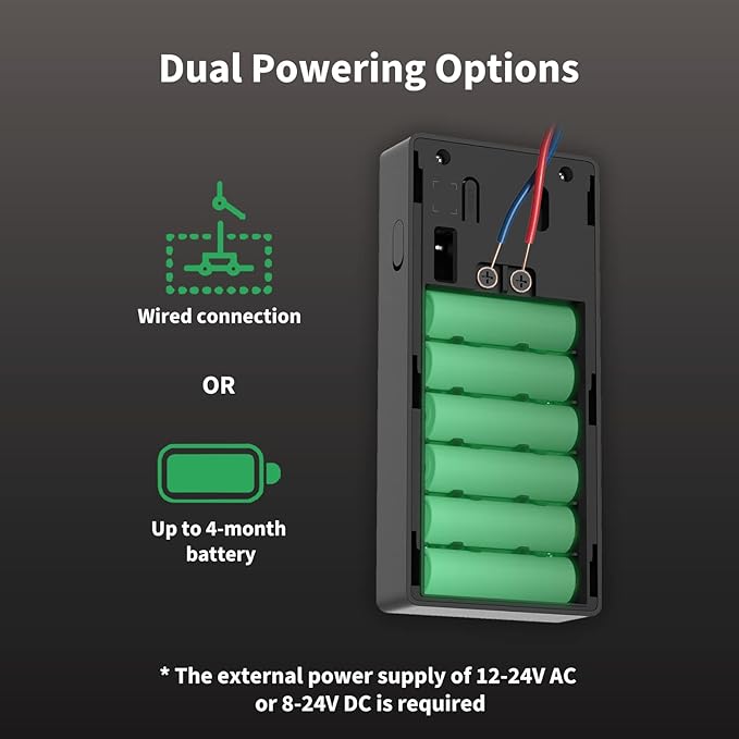 Aqara Video Doorbell G4 (Chime Included), 1080p FHD HomeKit Secure Video Doorbell Camera, Local Face Recognition and Automations, Wireless or Wired, Supports Apple Home, Alexa, Google, IFTTT, Gray