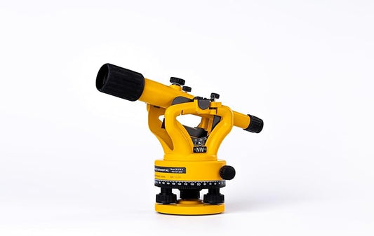 NSLP500C Leveling Device with Tripod, Carrying Case & Grade Rod, ±0.3mm/m Accuracy, Digital Display, Durable Construction