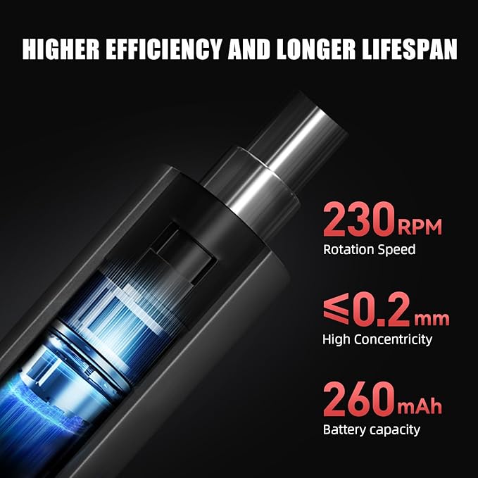 ANDELI Rechargeable Mini Electric Precision Screwdriver Set, 3.7V, 60 Magnetic Bits, 7 Sockets, Type-C Charging, for Gamepads, Phones, Watches, Cameras, Laptops, Drones