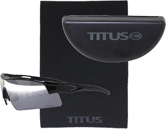TITUS G20 All Sport Safety Glasses Shooting Eyewear Motorcycle Protection ANSI Z87+ Compliant
