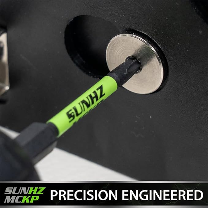 SUNHZMCKP Impact Torx Bits Set T30, 30 Pack Security Screwdriver Bit Set, S2 Alloy Steel Tamper Resistant Star Bits with 1/4” Hex-Shank, CNC Machined Tips Power Bits with Storage Box