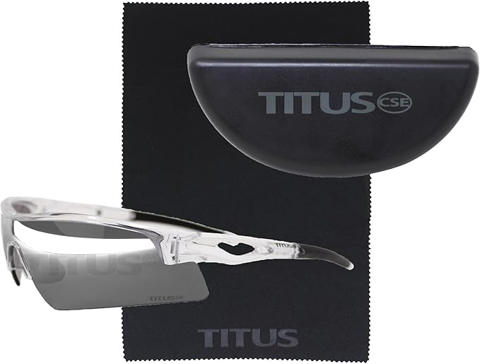 TITUS G20 All Sport Safety Glasses Shooting Eyewear Motorcycle Protection ANSI Z87+ Compliant